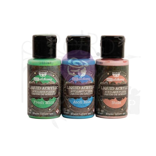 Zestaw farb Liquid Acrylic Dreamy 3 x 30ml 969943 Prima