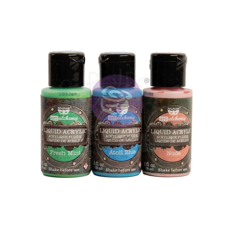 Zestaw farb Liquid Acrylic Dreamy 3 x 30ml 969943 Prima