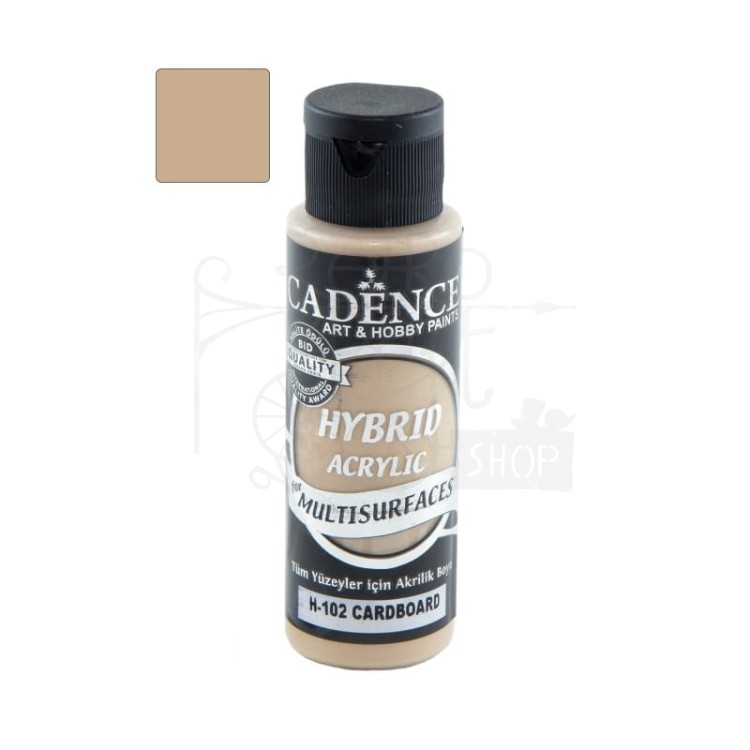 Farba akrylowa hybrydowa Cardboard 70ml H102-70ML Cadence