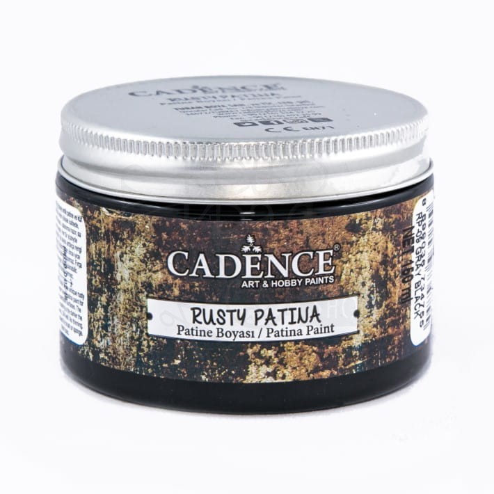 Pasta postarzająca Rusty Patina Czarna 150ml RP09 Cadence