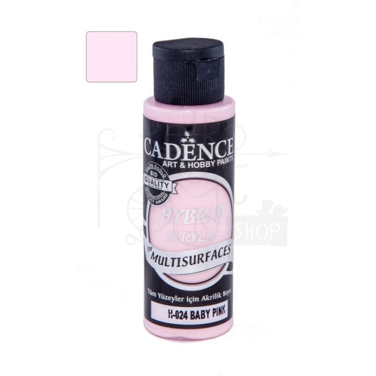Farba akrylowa hybrydowa Dziecięcy róż 70ml H24-70ML Cadence