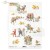 Papier ryżowy do decoupage A4 Wielkanoc retro dzieci R1082 ITD Collection