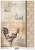 Papier ryżowy do decoupage A4 Wielkanoc kogut R1090 ITD Collection