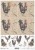 Papier ryżowy do decoupage A4 Wielkanoc koguty R1091 ITD Collection