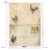 Papier ryżowy do decoupage A4 Wielkanoc koguty kury kurczaczki R1349 ITD Collection