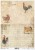 Papier ryżowy do decoupage A4 Wielkanoc koguty kury kurczaczki R1349 ITD Collection