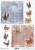 Papier ryżowy do decoupage A4 Wielkanoc koguty kury kurczaczki R1351 ITD Collection