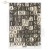Papier ryżowy do decoupage A4 geometyczne czarno-białe wzorki litery alfabet R2529 ITD Collection