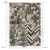 Papier ryżowy do decoupage A4 geometyczne czarno-białe wzorki litery cyfry R2533 ITD Collection