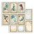 Zestaw papierów do scrapbookingu 20x20 Masquerade 10szt SBBS121 Stamperia