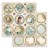 Zestaw papierów do scrapbookingu 20x20 Masquerade 10szt SBBS121 Stamperia