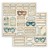 Zestaw papierów do scrapbookingu 20x20 Masquerade 10szt SBBS121 Stamperia