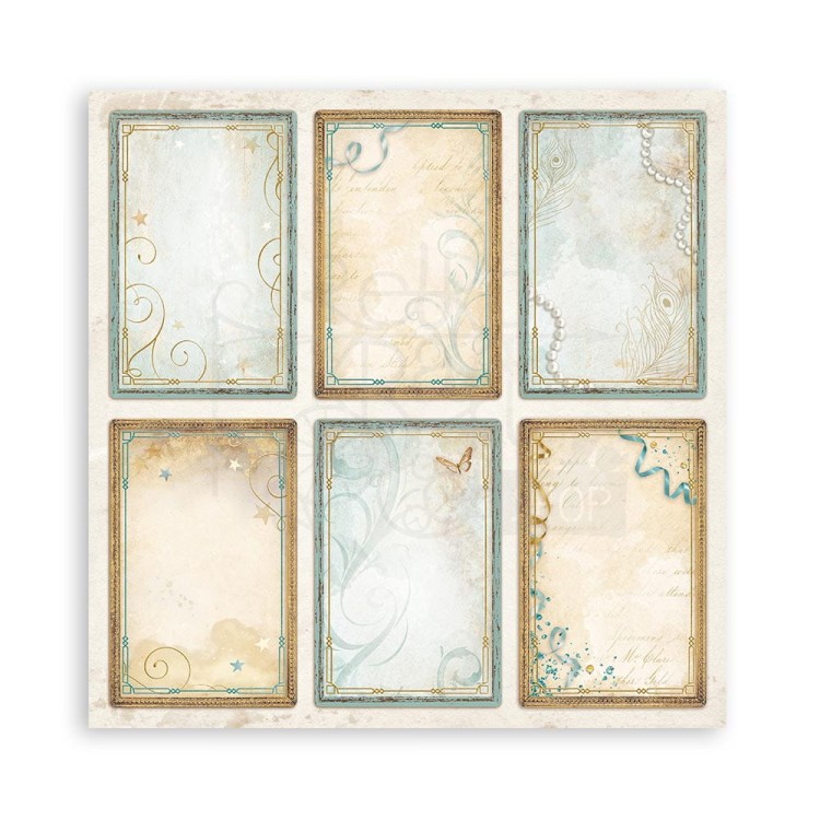 Zestaw papierów jednostronnych do scrapbookingu 20x20 Masquerade 22szt SBBSXB08 Stamperia
