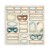 Zestaw papierów jednostronnych do scrapbookingu 20x20 Masquerade 22szt SBBSXB08 Stamperia