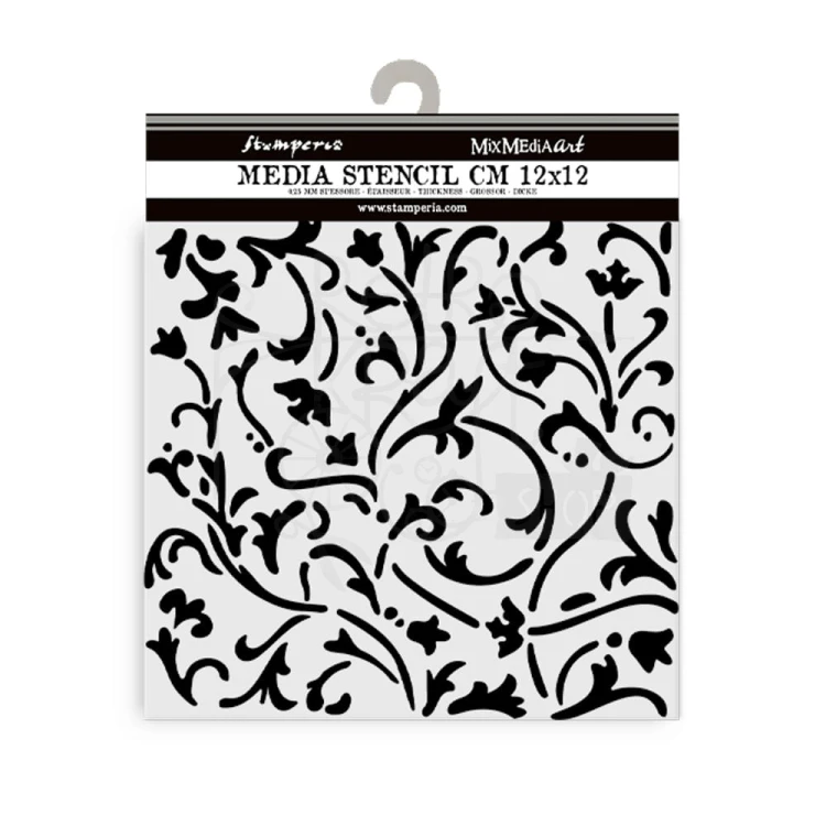 Szablon maska 12x12cm Masquerade Ornamenty KSTDS11 Stamperia