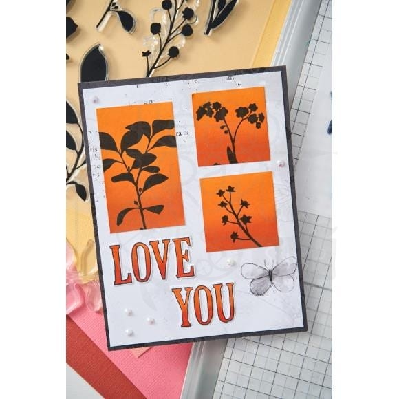 Wykrojnik Framelits Fine Line Alpha 02 by 49 and Market 45szt 666808 Sizzix