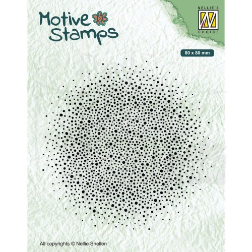 Stempel akrylowy Tło kropki TXCS018 Nellie's Choice