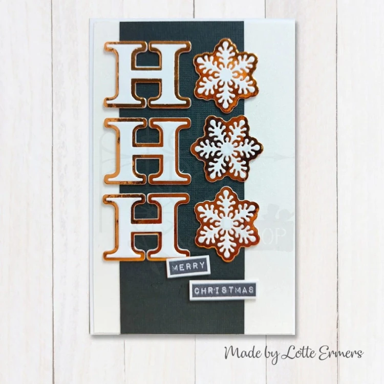 Stempel akrylowy Napisy Christmas Love DTCS036 Nellie's Choice
