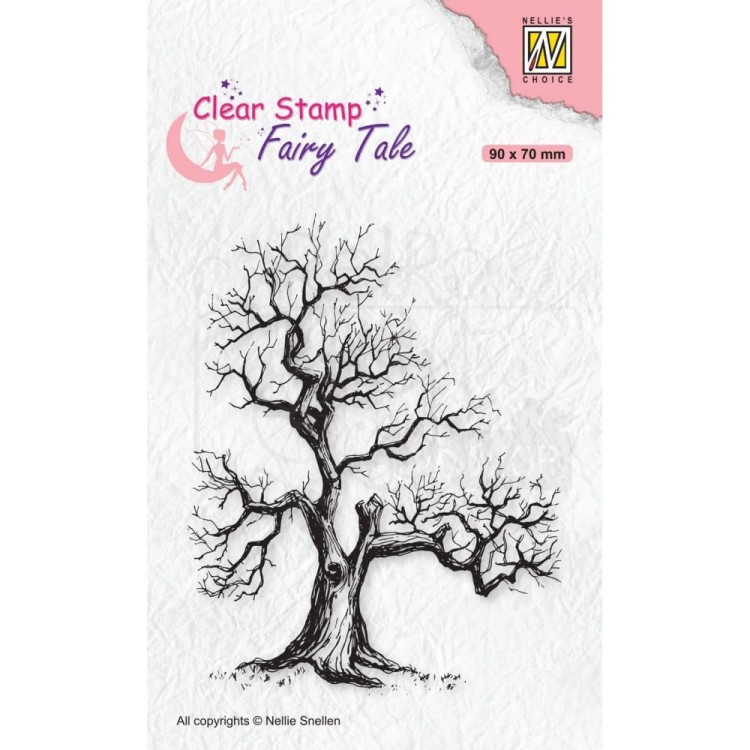 Stempel akrylowy Fairy Tale Drzewo FTCS018 Nellie's Choice