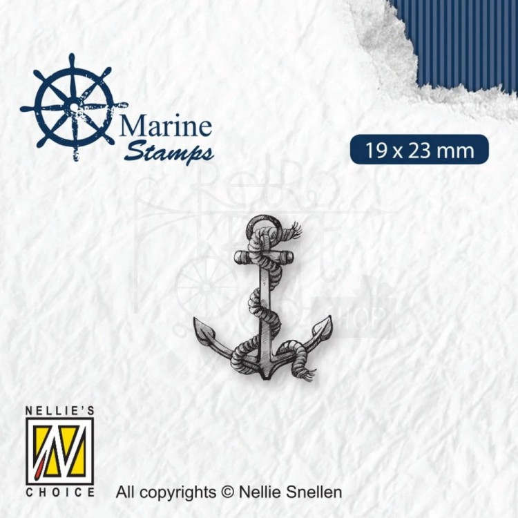 Stempel akrylowy Kotwica VCS004 Nellie's Choice