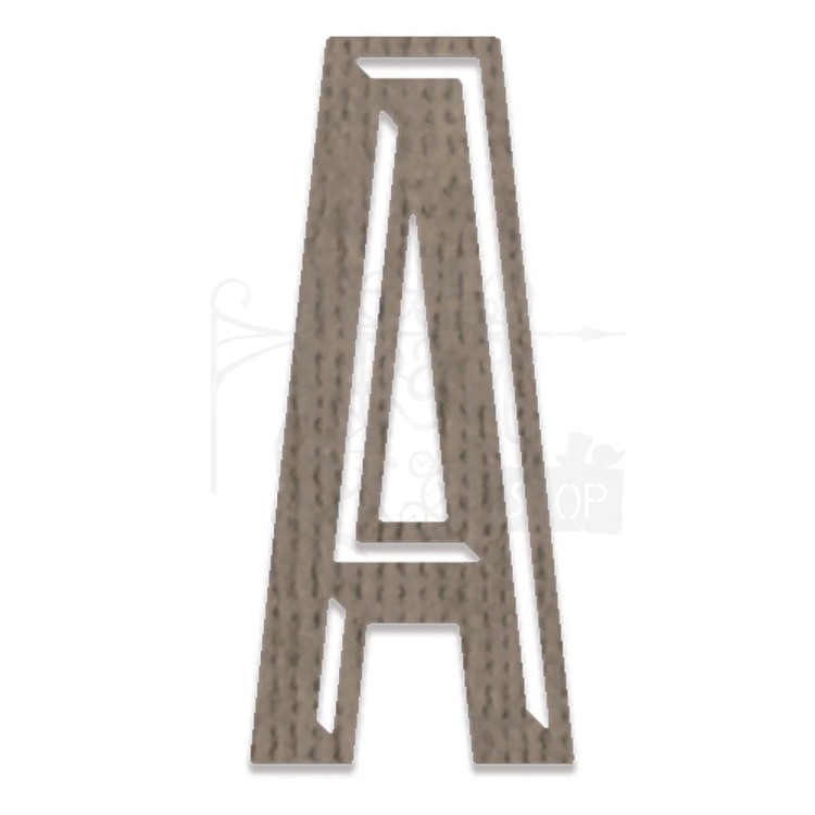 Wykrojnik Tim Holtz Thinlits Die Set Alphanumeric Emporium 666282 Sizzix