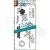 Stempel akrylowy Postal flowers 1 COS-113 COOSA Crafts