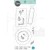 Stempel akrylowy Drawn Frames 666032 Sizzix