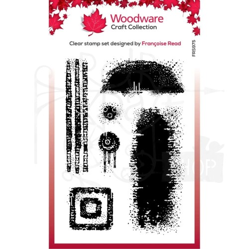 Stempel akrylowy Singles Speckled Textures FRS975 Woodware