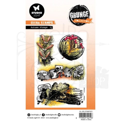 Stempel akrylowy Grunge Collection Autumn SL-GR-STAMP451 Studio Light