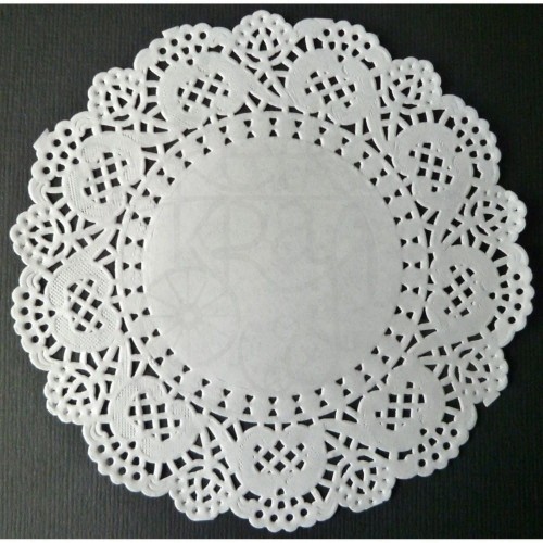 Serwetki papierowe białe 12.5cm 12 sztuk PD009 Nellie's Choice