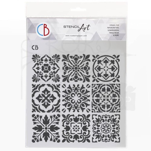 Szablon maska 22x22cm Tiles Palette MS8-064 Ciao Bella