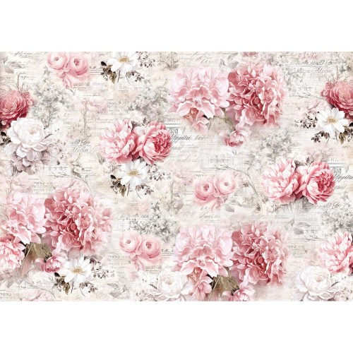 Papier bibuła Tissue Paper 69x49cm Flowers Dreams HT019 Ciao Bella