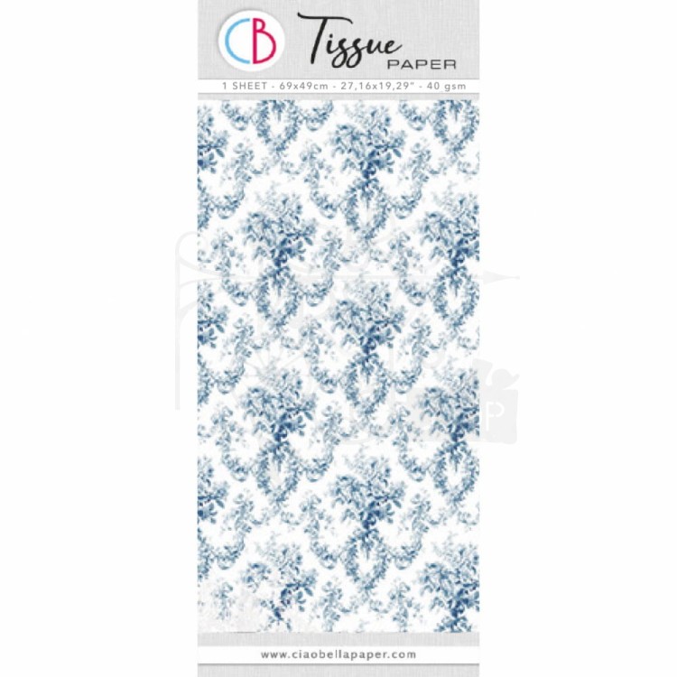 Papier bibuła Tissue Paper 69x49cm Dynasty Drapes HT017 Ciao Bella