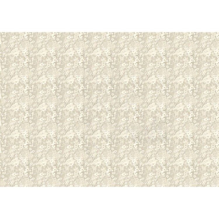 Papier bibuła Tissue Paper 69x49cm Antique Linen Lace HT002 Ciao Bella