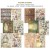 Zestaw A4 Junk Journal &amp; Ephemera Book Wizard Academy 32arkusze CBB004 Ciao Bella