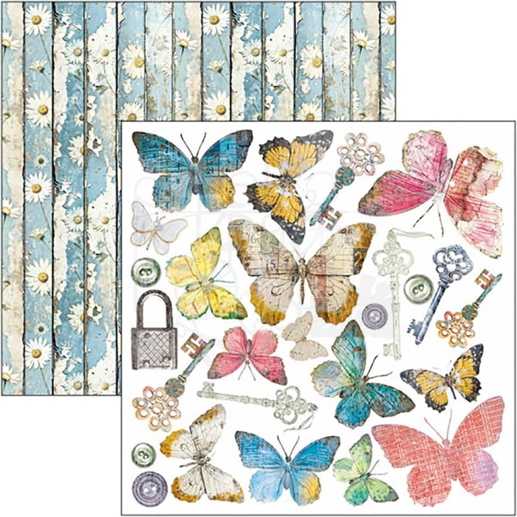 Zestaw papierów do scrapbookingu 15x15 Majestic Dream 24szt CBQE084 Ciao Bella