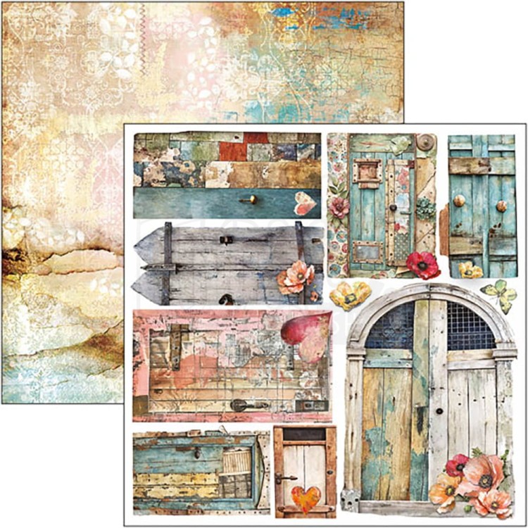 Zestaw papierów do scrapbookingu 15x15 Majestic Dream 24szt CBQE084 Ciao Bella