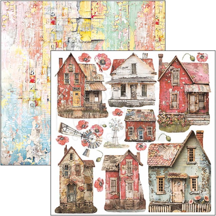 Zestaw papierów do scrapbookingu 15x15 Majestic Dream 24szt CBQE084 Ciao Bella
