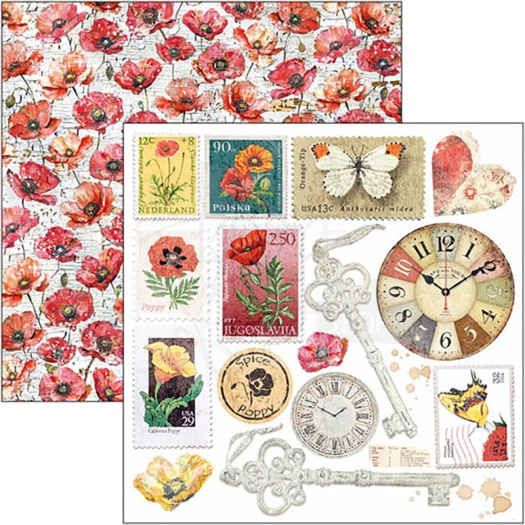 Zestaw papierów do scrapbookingu 15x15 Majestic Dream 24szt CBQE084 Ciao Bella