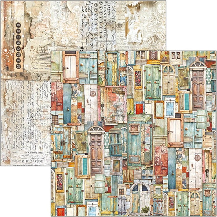 Zestaw papierów do scrapbookingu 30x30 Majestic Dream 8szt CBT084 Ciao Bella