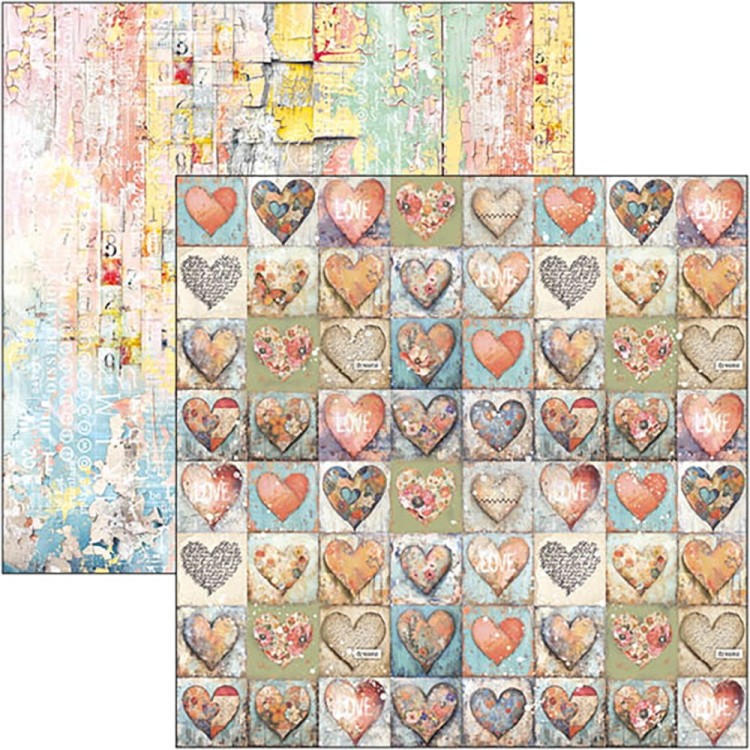 Zestaw papierów do scrapbookingu 30x30 Majestic Dream 8szt CBT084 Ciao Bella