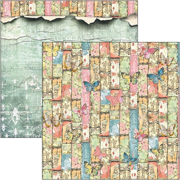 Zestaw papierów do scrapbookingu 20x20 Majestic Dream 12szt CBH084 Ciao Bella