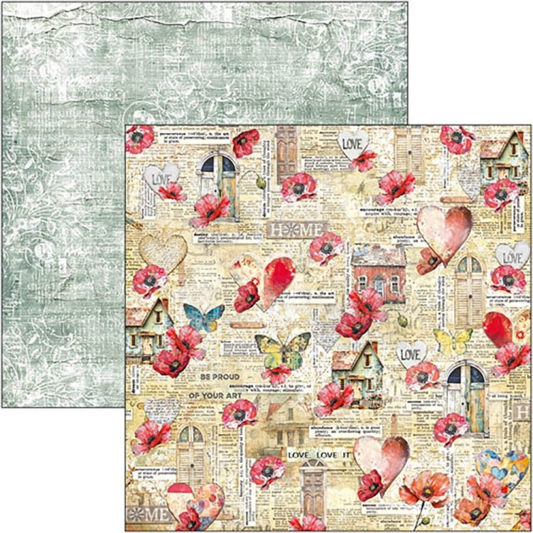 Zestaw papierów do scrapbookingu 20x20 Majestic Dream 12szt CBH084 Ciao Bella