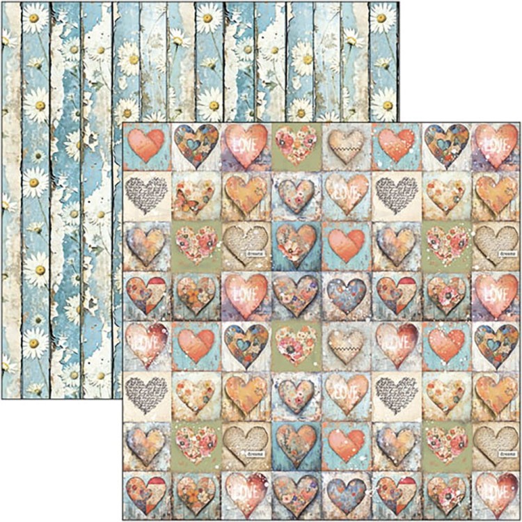 Zestaw papierów do scrapbookingu 20x20 Majestic Dream 12szt CBH084 Ciao Bella