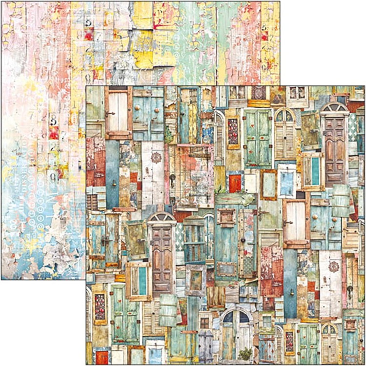 Zestaw papierów do scrapbookingu 20x20 Majestic Dream 12szt CBH084 Ciao Bella