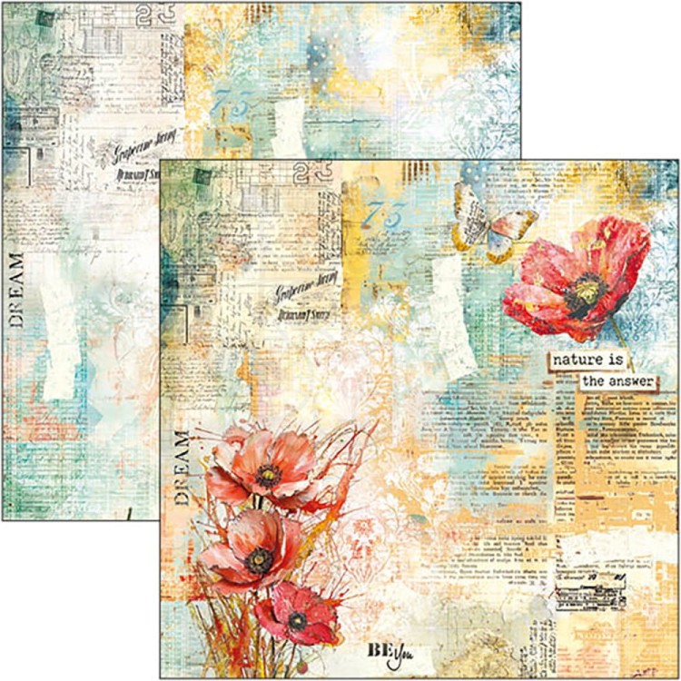Zestaw papierów do scrapbookingu 30x30 Majestic Dream 12szt CBPM084 Ciao Bella