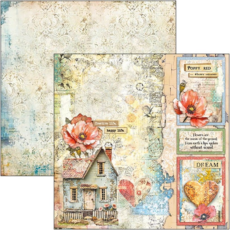 Zestaw papierów do scrapbookingu 30x30 Majestic Dream 12szt CBPM084 Ciao Bella