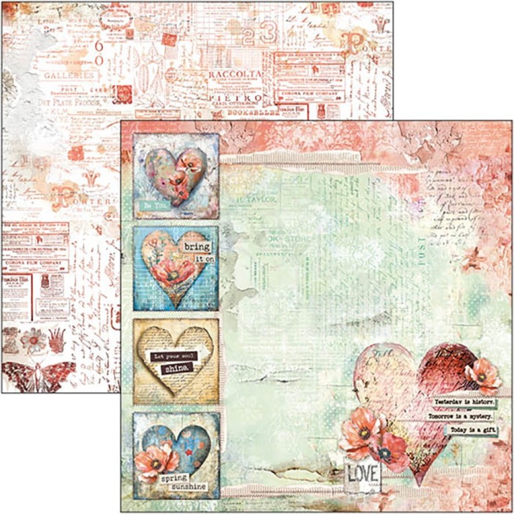 Zestaw papierów do scrapbookingu 30x30 Majestic Dream 12szt CBPM084 Ciao Bella