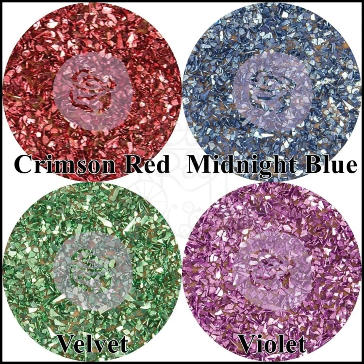 Brokat Finnabair Art Ingredients Glass Glitter Prima Crimson Red