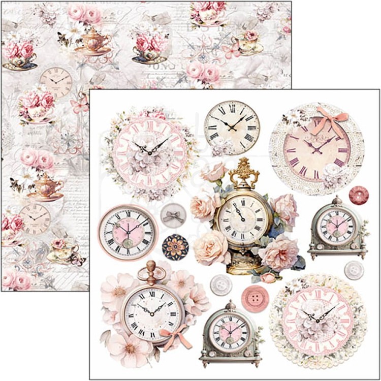 Zestaw papierów do scrapbookingu 15x15 Timeless Moments 24szt CBQE083 Ciao Bella